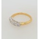 Pre Owned 18ct 5 Stone Diamond Ring ZB350